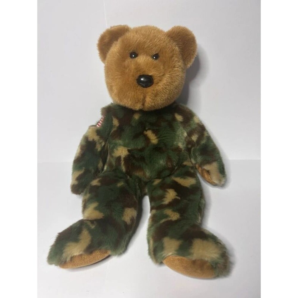 Ty Beanie Buddy💜Hero The Bear 14"